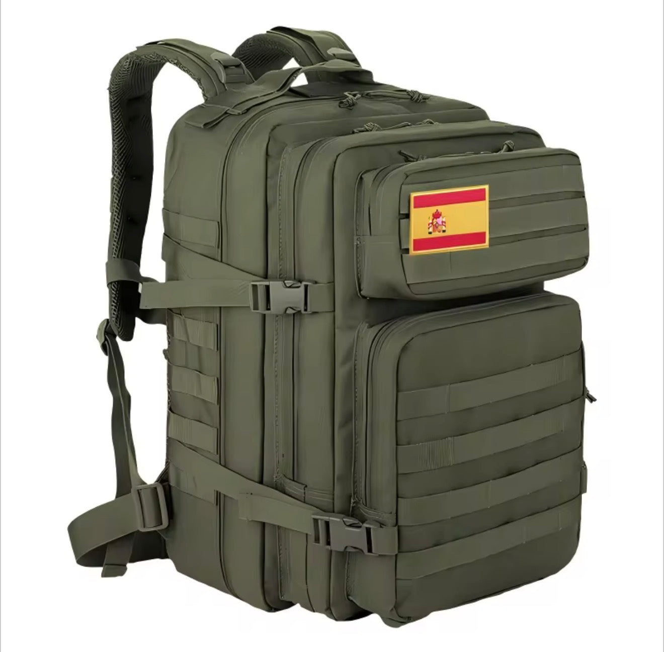 Mochila táctica impermeable 45L para camping y supervivencia