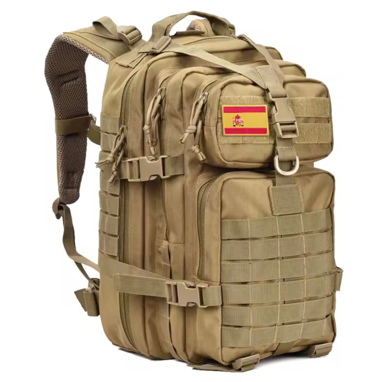 Mochila táctica impermeable 45L para camping y supervivencia