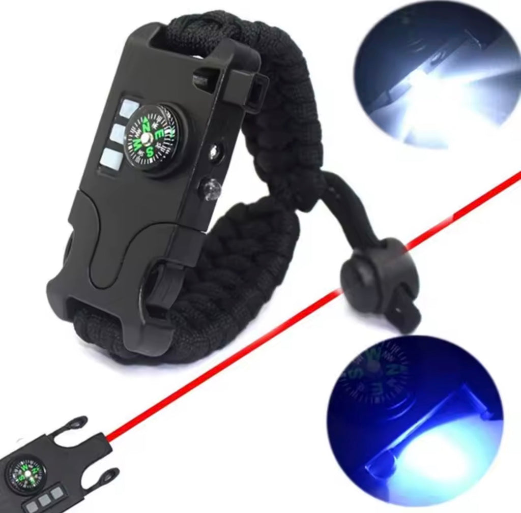 Pulsera de Supervivencia Paracord Multifunción