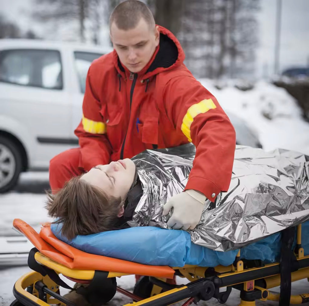 Manta Térmica de Emergencia – Manta de Supervivencia Ultraligera e Impermeable