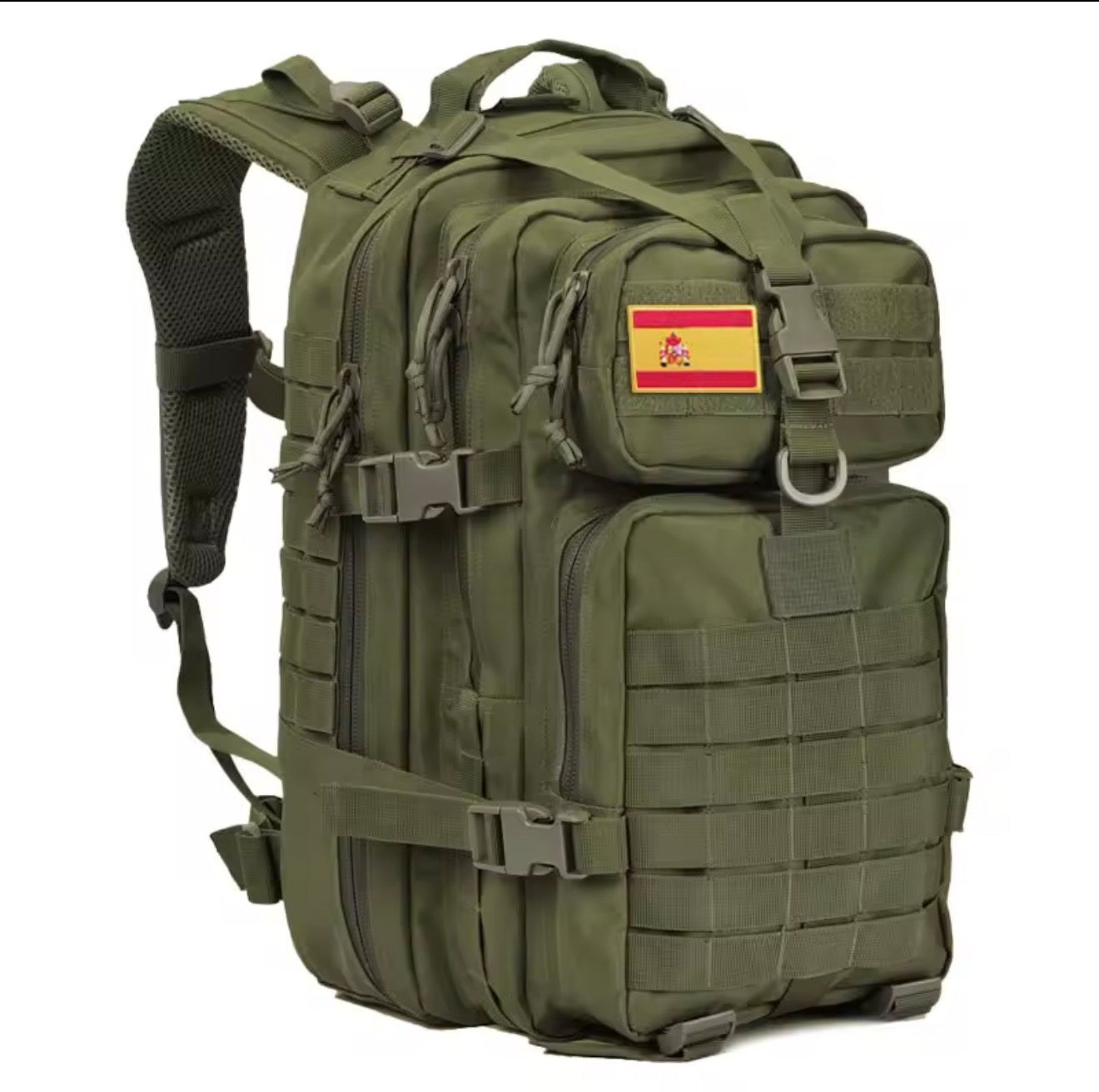 Mochila táctica impermeable 45L para camping y supervivencia