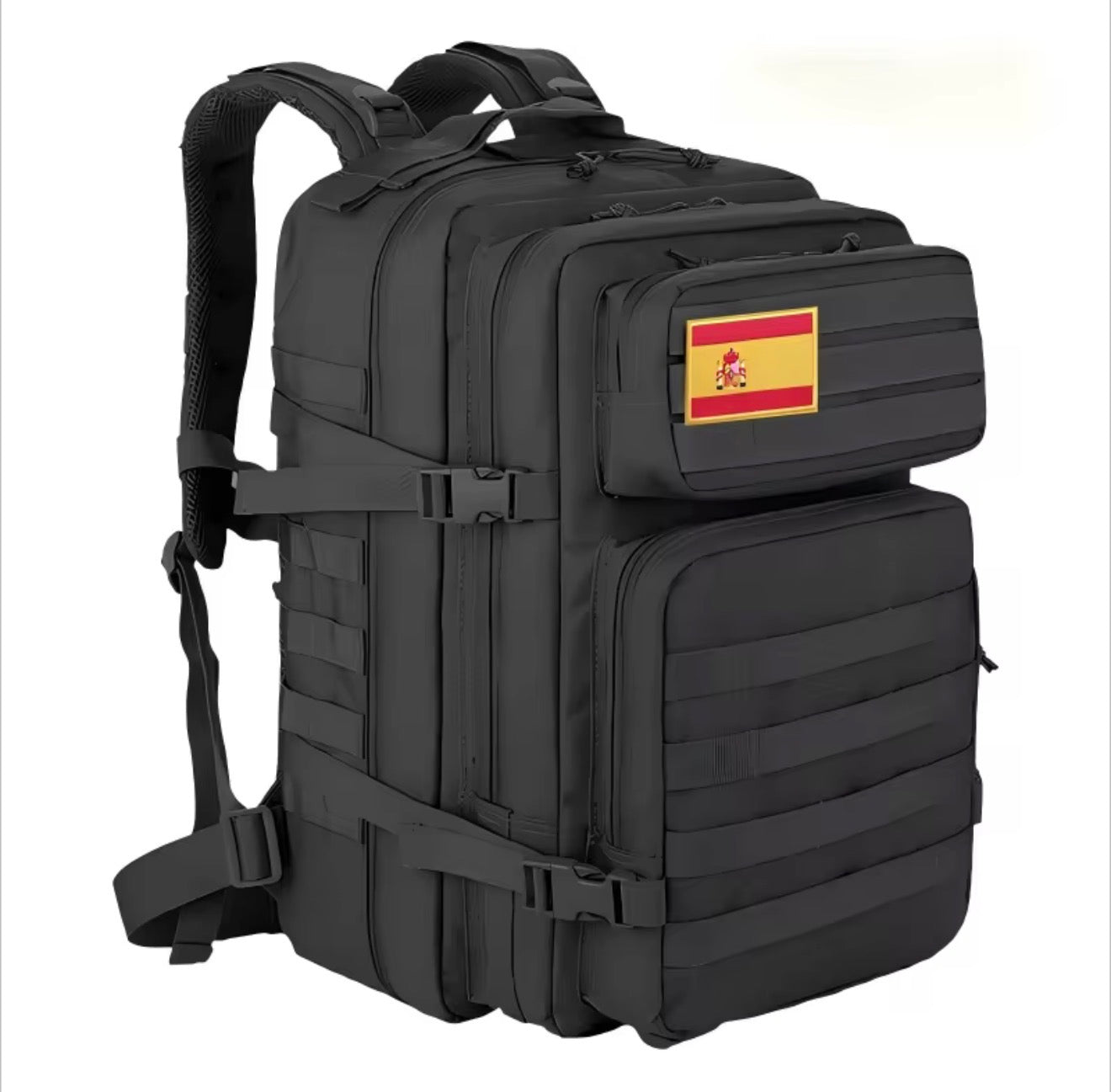 Mochila táctica impermeable 45L para camping y supervivencia
