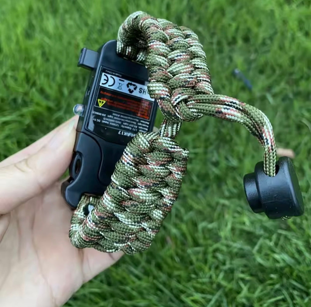 Pulsera de Supervivencia Paracord Multifunción