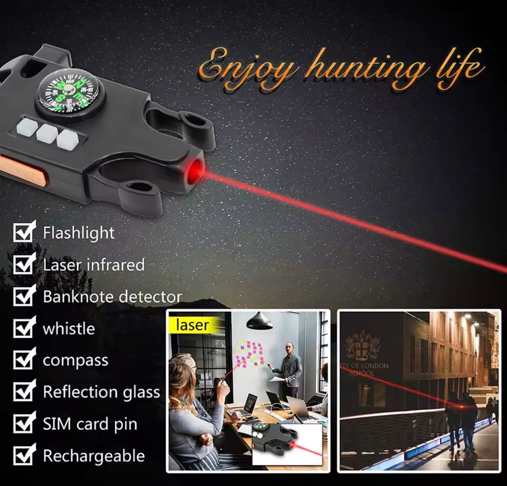 Pulsera de Supervivencia Paracord Multifunción