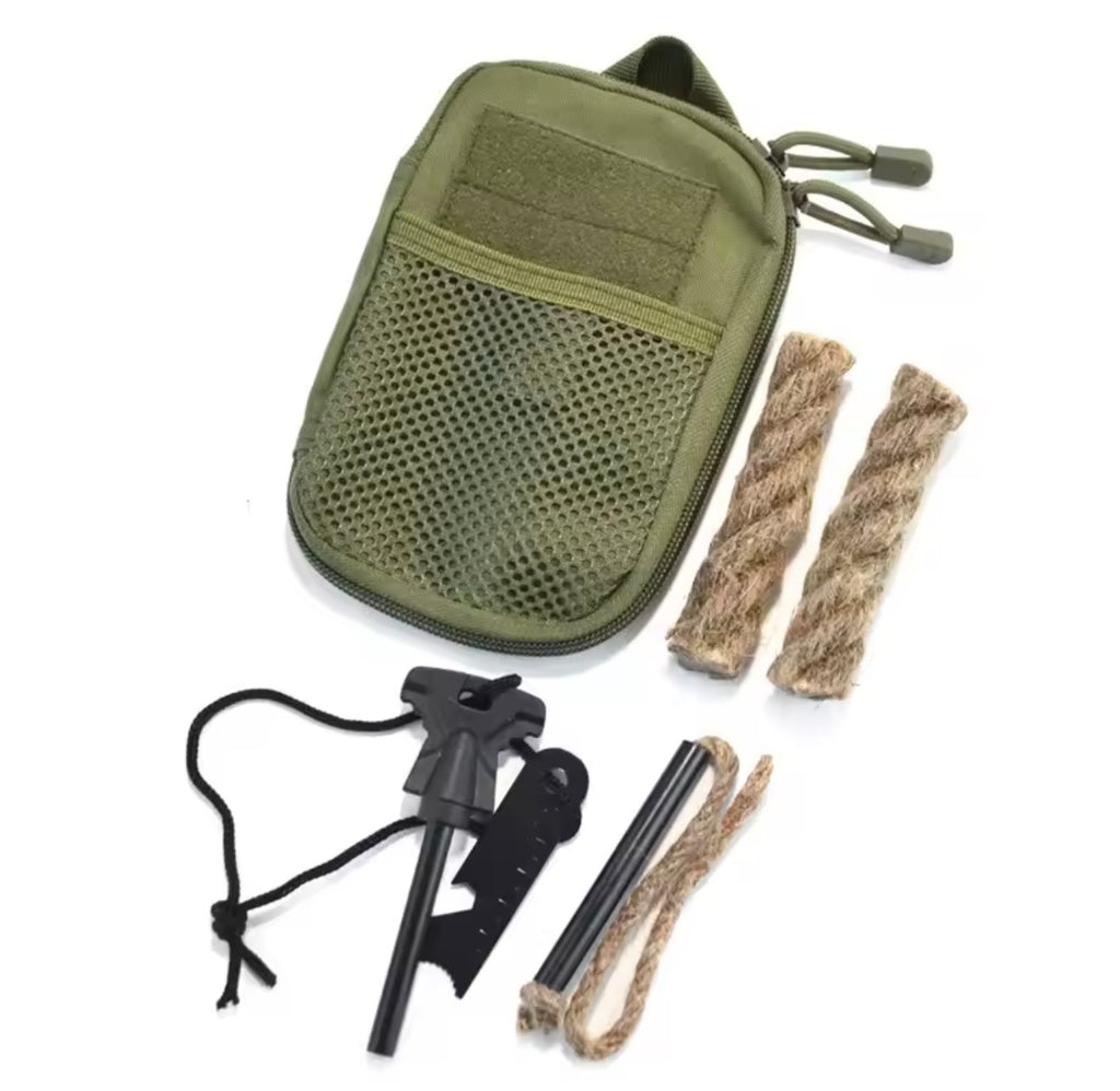 Kit de encendedor supervivencia - Juego de Pedernal