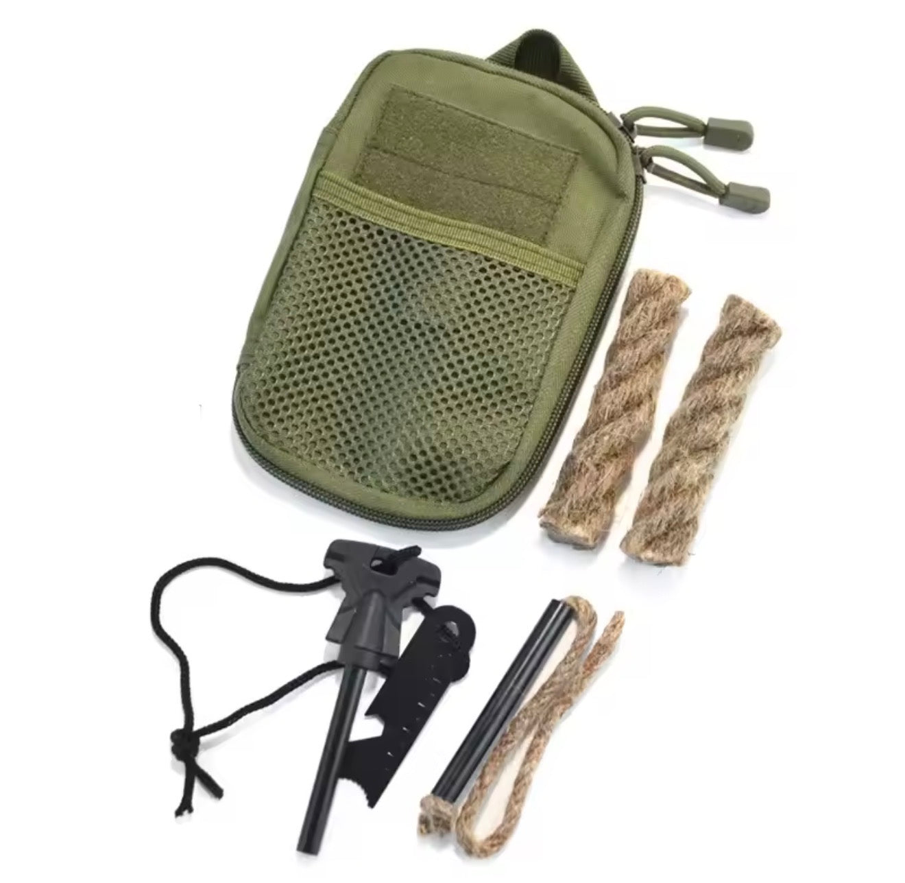 Kit de encendedor supervivencia - Juego de Pedernal